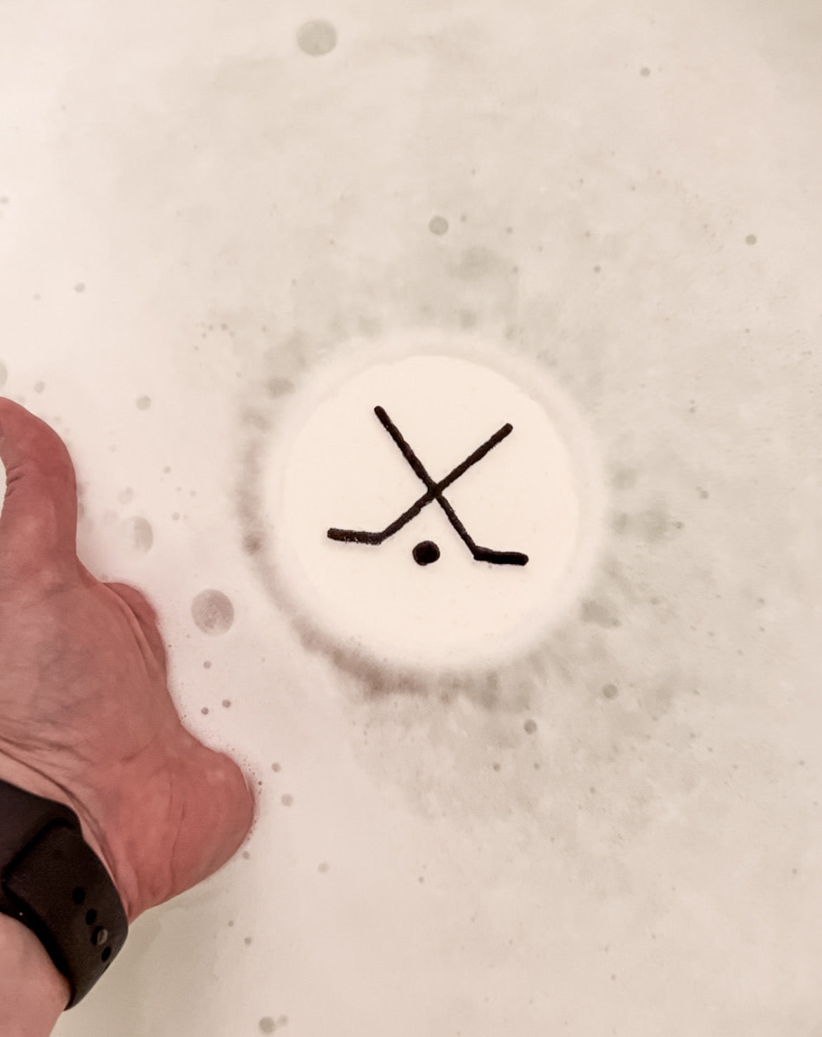 Hockey Puck Bath Bomb