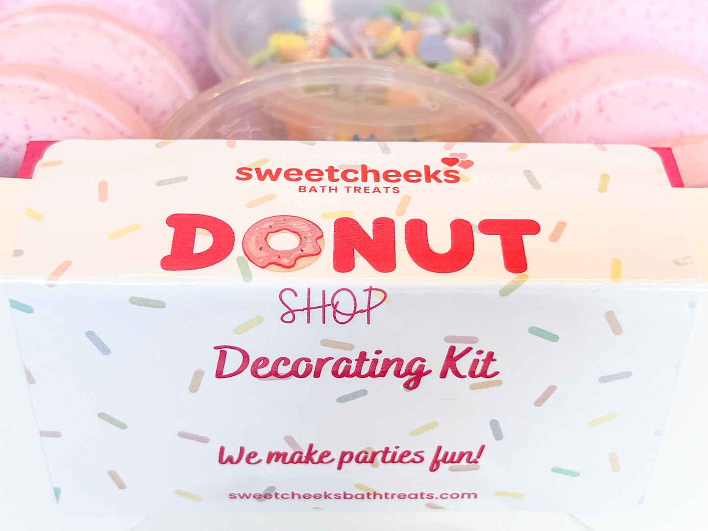 Mini Donut Bath Bomb Decorating Kit