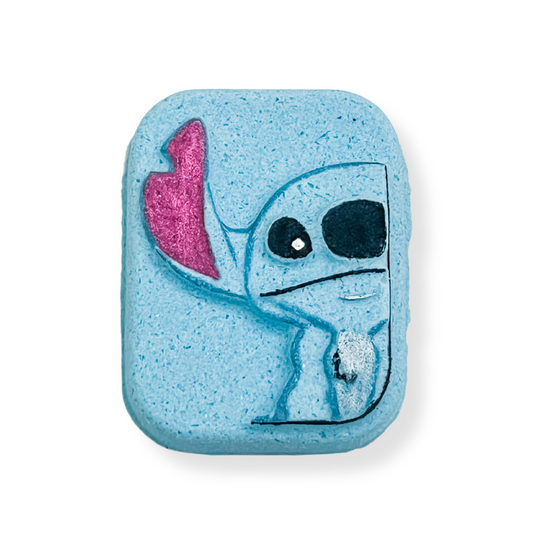 Alien Friend Block Bath Bomb