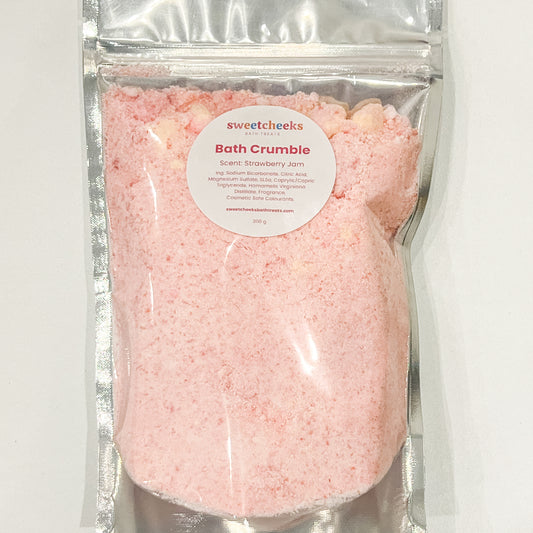 Strawberry Jam Bath Crumble - 300 g