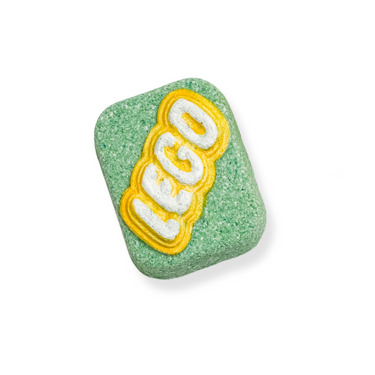 Mini Lego Logo Block Bath Bomb