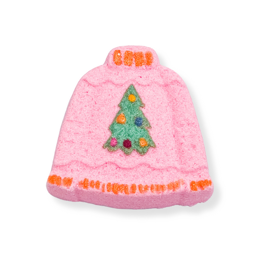 Ugly Sweater Bath Bomb - Pink