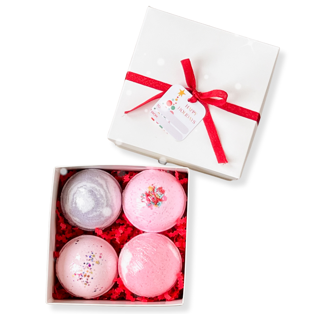 Holiday Bath Bomb Gift Box