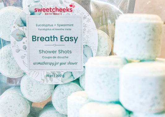 Breath Easy Shower Shots
